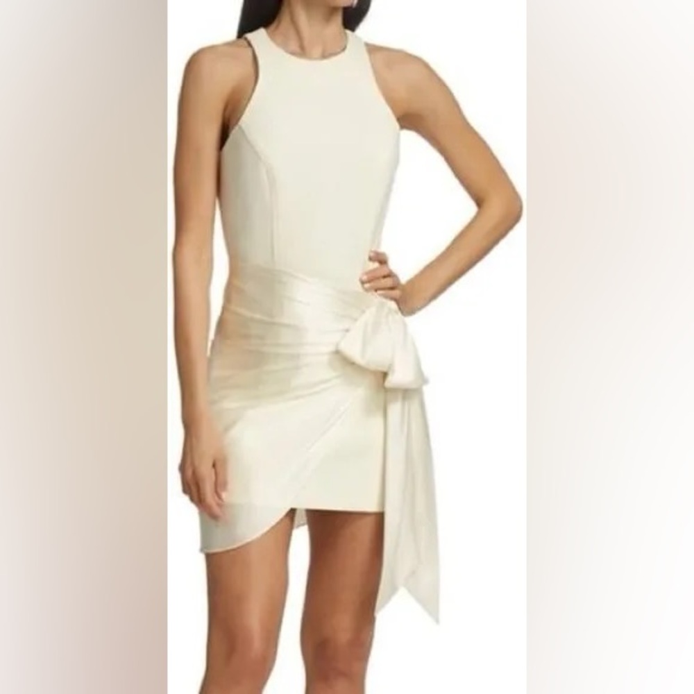 Cinq à Sept Windsor Dress Draped Sash Tie